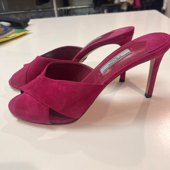 Prada Suede Heels - Picture 6 of 7